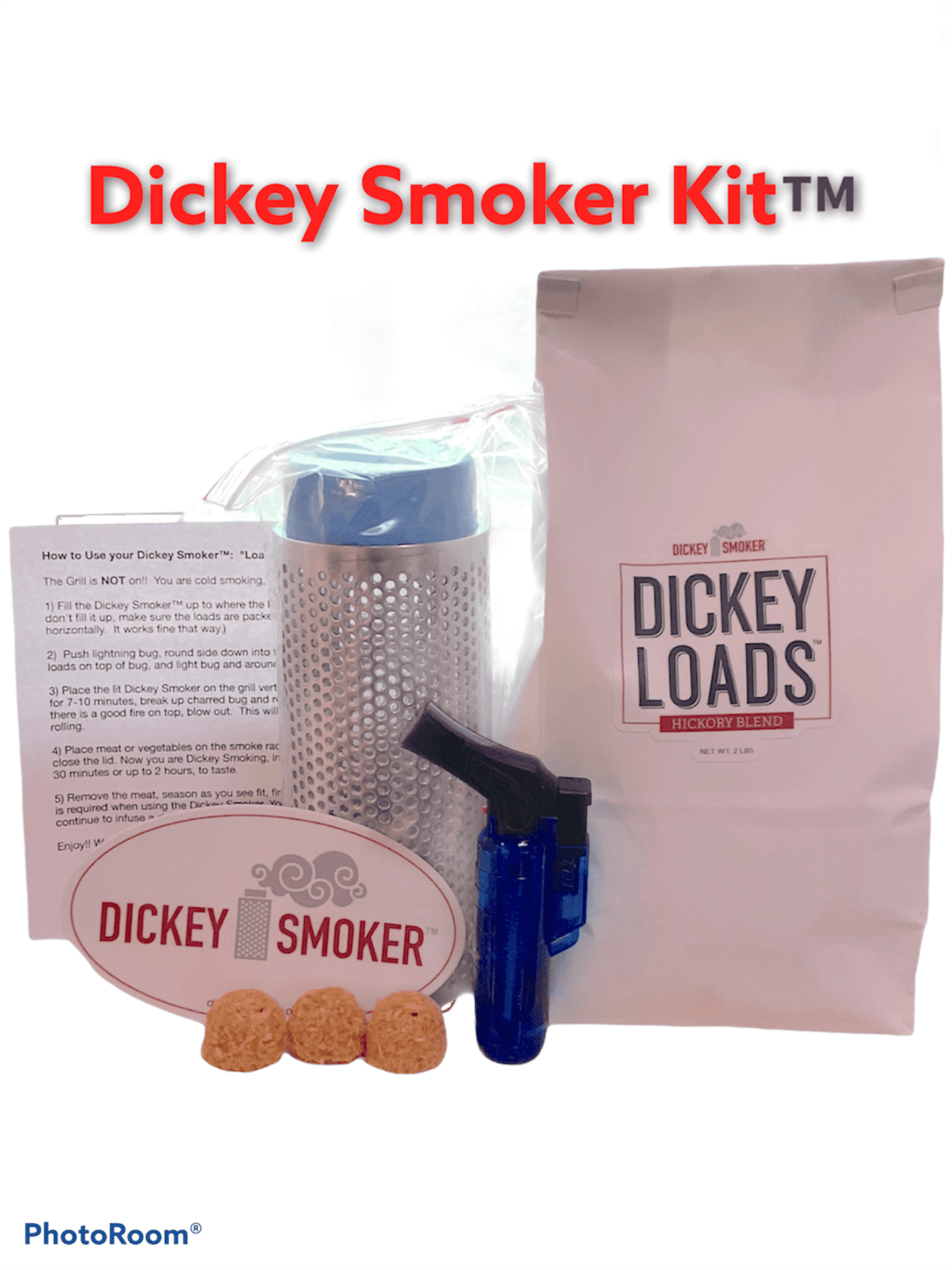 Cold smoker outlet kit